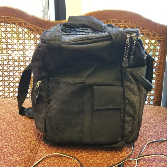 Working Koolatron D13 Soft Nylon Electric Cooler Hot Cold Dark Grey 12V Car Plug - Picture 4 of 9